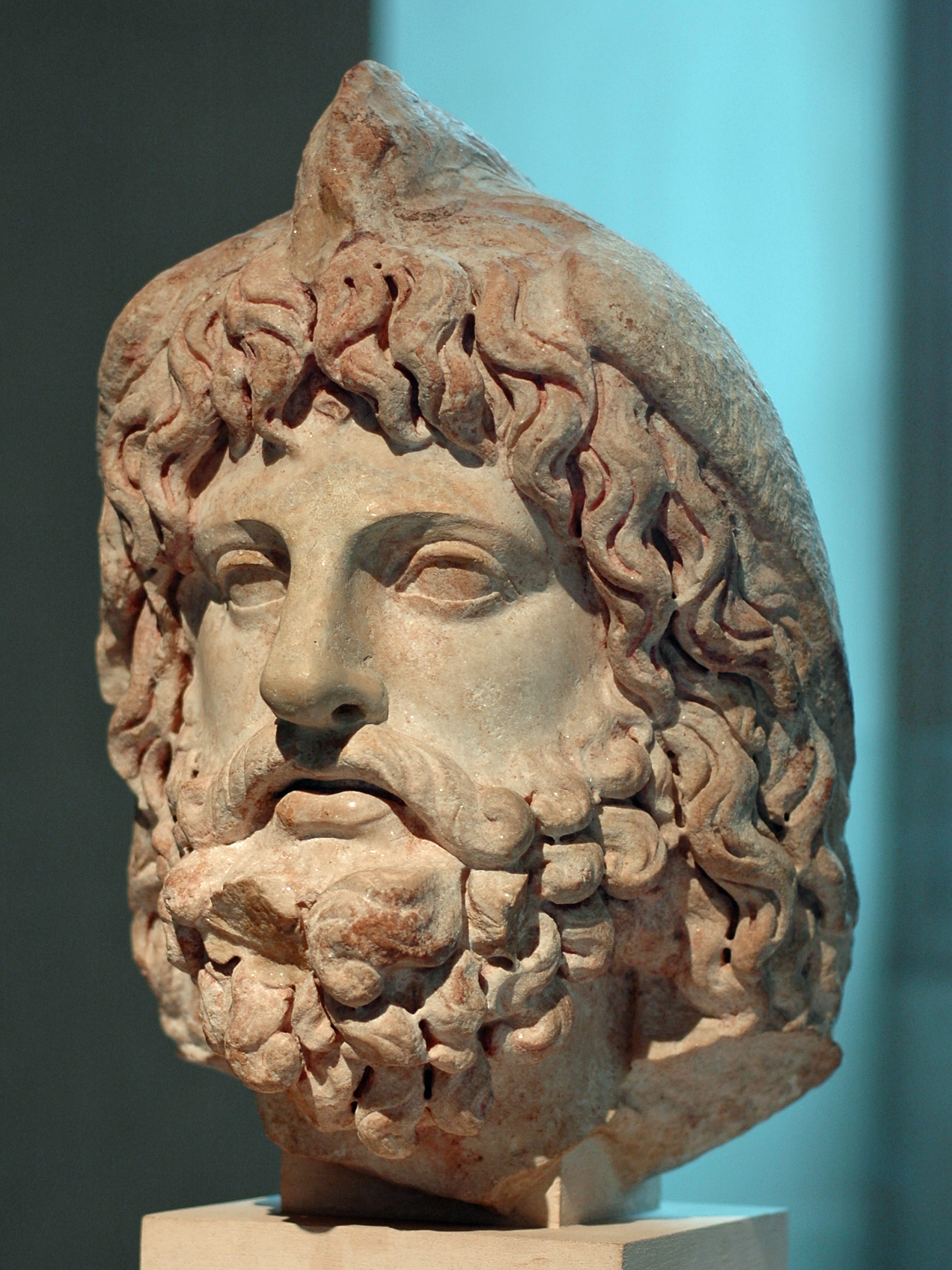 Head of Ptolemy I Soter (367-283 BC), from the Louvre's collection